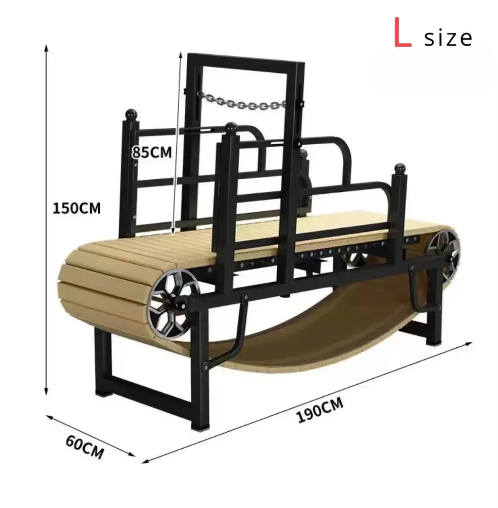 Heavy Duty Pet Treadmill Aluminium Wheels Dog Fitness Treadmill Running Wheels Walker 50/55/65 cm Width Bar 155cm Runway