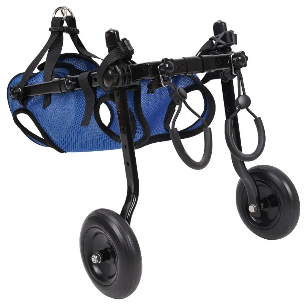 Adjustable Pet Walk Booster Walking Wheels Durable Pet Hind Legs Bracket Light Pet Walk Tool Cat Recovery Aid Car Disability Dog