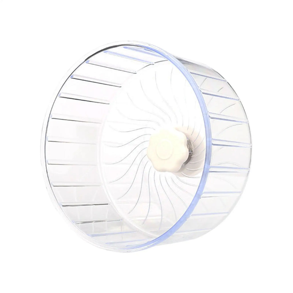 Hamster Running Sport Transparent Widened Running Wheel Support Toy Small Pet Roller Bearing Silent Running Wheel